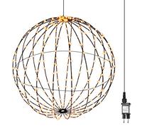 AMARE Sfera LED da 60 cm con 400 LED di colore bianco caldo