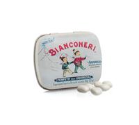 Amarelli Bianconeri - Caramelle di Liquirizia alla Menta 20g, Dolci Artigianali Italiani, Gusto Fresco e Intenso