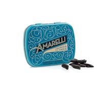 Amarelli Blu-Sky Rombetti Anice 20g - Liquirizia Artigianale in Latta Collezionabile, Gusto Fresco e Intenso