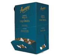 Amarelli - Caramelle al Miele e Liquirizia, Gluten Free, Confezione da 1000 g, 265 Pezzi - Dispenser Bocca di Lupo