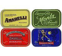 Amarelli italiana pura liquirizia assortimento Pack - 4 x 40g