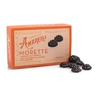 Amarelli | MORETTE ARANCIA Liquirizie Gommose all'Arancia | Peso Netto Kg 1,2 in comodi Astucci da 100g
