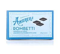 Amarelli | Prodotto | Peso Netto Kg 1,2 in comodi Astucci da 100g l'uno (Rombetti Anice)