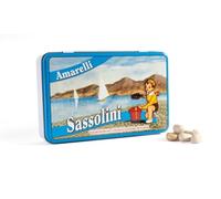 Amarelli Sassolini 400g - Confetti Morbidi di Liquirizia all’Anice, Dolci Artigianali Italiani, Gusto Fresco e Intenso