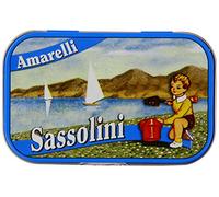 Amarelli Sassolini Anise Liquorice Pebbles Tin 40 g (Pack of 3)