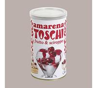 Amarene Ciliegie Sciroppate Tutto frutto in Sciroppo Toschi, Barattolo da 400g, Lucgel