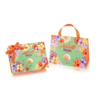 Amaretti Virginia kit composto da: 1 borsetta in cartone e 1 confezione regalo