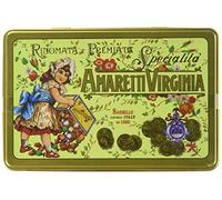Amaretti Virginia Rinomata e Premiata Specialita Soft Amaretti - Green Gold Tin - 220 g