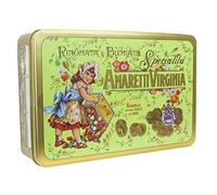 Amaretti Virginia - Rinomata e Premiata Specialita Soft Amaretti - Green Gold Tin - 600g