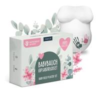AMARI® Kit Calco Pancione - Calco gravidanza in gesso per future mamme - Set completo e facile da usare