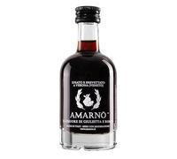 AMARNÒ Il Liquore di Giulietta e Romeo, Amaro Italiano con Arance Amare e Noci, 10 mignon 5 cl