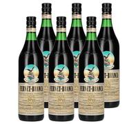 Amaro Fernet Branca | Confezione da 6 Bottiglie da 1 Litro