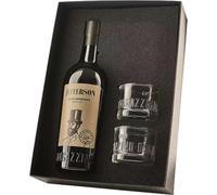 Amaro Jefferson Amaro Importante Tailor Made Confezione Regalo Glass Pack & Sottobicchieri cl.70