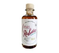 Amaro Rubino Bio liquore d'erbe aperitivo digestivo - mini bottiglia (20 cl)