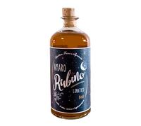 Amaro Rubino Lunatico Bio - Liquore d'erbe, miele e agrumi - Aperitivo e digestivo - bottiglia 70 cl