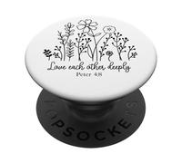 amarsi profondamente uomini cristiani donne amano Dio Gesù PopSockets PopGrip Adesivo