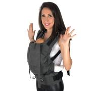 Amarsupiel - Marsupio Neonato Ergonomico - Comoda e Facile da Regolare sulla Schiena - Fascia Porta Bebè - Organico & Traspirante - Zaino Porta Bambino