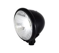 AMAS The best FARO SUPPLEMENTARE MOTO CUSTOM in metallo - universale fissaggio centrale (nero)