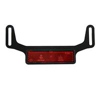 AMAS The Best supporto KIT CATADIOTTRO UNIVERSALE + SUPPORTO PER TARGA MOTO - catadiottro omologato - Made in Italy (targa dal 1999 ad oggi)