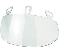 AMAS The Best VISIERA FISSA PER CASCO JET A TRE BOTTONI FISSAGGIO SOTTO FRONTINO Made in Italy (trasparente)