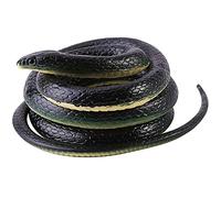 Amasawa Gomma Serpente, Realistico Regalo Serpente, Realistico Serpente Giocattolo, 130 cm Giocattolo Scherzo Serpente, Adatto per la Decorazione di Feste di Halloween, Oggetti di Scena da Giardino