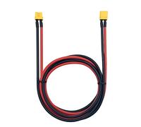 Amass XT30 - Cavo di prolunga U-F/M maschio a femmina, filo di silicone, 1 m, 16 AWG al litio, spina maschio maschio (3,28 ft)