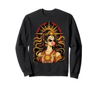 Amaterasu Bubblegum Baddie Giapponese Sun Dea Felpa