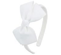 AMateschitz Cerchietto Per Ragazze Con Fiocco E Treccia, Fascia Per La Testa In Seta, Accessorio Per La Testa Per Bambini, Delizioso Cerchietto Alla Moda