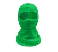 AMateschitz Passamontagna mimetico Balaclava, calda cappa per il viso al sole, maschera integrale traspirante, antivento, camo, tinta unita, pitone, a quadretti, 40 x 25 cm, verde smeraldo, Taglia