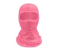 AMateschitz Passamontagna mimetico Balaclava, calda cappa per il viso al sole, maschera integrale traspirante, antivento, camo, tinta unita, pitone, a quadretti, 40 x 25 cm, Rosa #1, Taglia unica