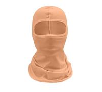 AMateschitz Passamontagna mimetico Balaclava, calda cappa per il viso al sole, maschera integrale traspirante, antivento, camo, tinta unita, pitone, a quadretti, 40 x 25 cm, color carne, Taglia unica