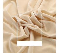 AMateschitz - Tessuto di velluto al metro, doppio lato, velluto, stoffa in peluche, panno di velluto, tessuto per decorazioni, morbido, elegante, velluto di cotone, tinta unita in 24 colori, per fai