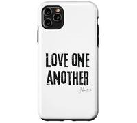 Amatevi gli uni gli altri Giovanni 13:34 Bibbia Amore Fede Custodia per iPhone 11 Pro Max