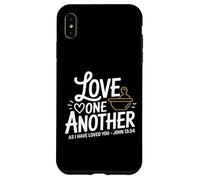 Amatevi gli uni gli altri Giovanni 13:34 Messaggio della Scrittura Cristiana Custodia per iPhone XS Max