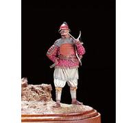 AMATI 8640/12 - TIMUR'S ARMY • HEAVY INFANTRYMAN 1400 CA - 75mm WHITE METAL