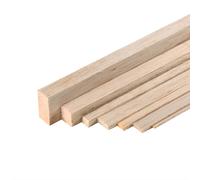 Amati listelli RETTANGOLARI TIGLIO 2X50mm - lunghezza 100cm (5pz) 2430/30