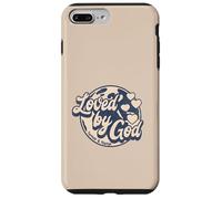 Amato da Dio Love by God Gesù Cristo Versetto della Bibbia Custodia per iPhone 7 Plus/8 Plus