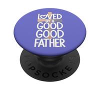 Amato da un buon padre: abbigliamento e arredamento cristiani incrociati PopSockets PopGrip Adesivo