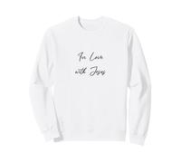 Amato e Indossato in Amore con Gesù Salvato dalla Grazia Felpa