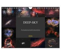 Amatoriale Deep-Sky (calendario da parete 2026 DIN A4 quer), Calendario mensile Calvendo: affascinante astrofotografia per la vostra casa