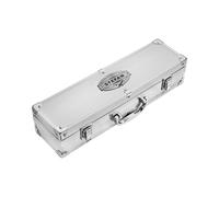 AMAVEL Kit per Barbecue con Valigetta in Acciaio Inox Personalizzabile con Nome, Accessori Grill, Attrezzi Griglia, Utensili da Cucina