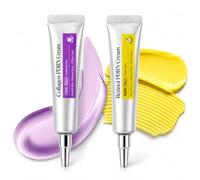 Amavheaf Creme per il trattamento del viso a doppia formula, viola | Due formule mirate