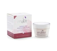 Amavital Crema Viso Idratante 50 ml - Acido Ialuronico ed Echinacea - Pelli Normali e Secche - Texture Ricca a Rapido Assorbimento - Made in Italy
