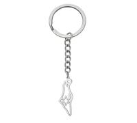 Amaxer Collana con ciondolo a forma di stella di David, con mappa di Israele e Palestina, in acciaio inox, idea regalo per donne e uomini, L50, Acciaio inossidabile