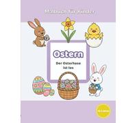 Amayas Malwelt - Jahreszeiten & Feste: Ostern: Malbuch für Kinder ab 3 Jahren