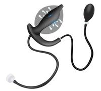 AMAZBEE Butt Plug gonfiabile anale G-Spot Stimolazione del sesso anale Enema di formazione e dispositivo di masturbazione Buttplug Giocattolo sessuale anale esperto per l'uso esterno