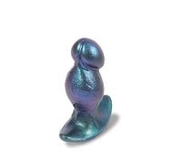 AMAZBEE Dildo anale in silicone con base a T e nodo alieno per dilatazione anale Monster Butt Plug per massaggio prostatico e del punto G per uomini e donne (M,1)