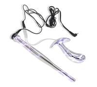 AMAZBEE Elettroshock Plug anale Set di dilatatori uretrali per uomini e donne Indossabile Butt Plug Horse Eye Stick in acciaio inox Stimolazione elettrica Giocattoli del sesso per adulti (S,1)