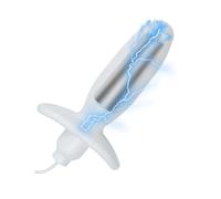 AMAZBEE Massaggiatore prostatico con effetto elettroshock butt plugs in metallo per la dilatazione anale Shock elettrico plugs anale per uomini donne