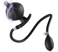 AMAZBEE Silicone gonfiabile Butt Plugs per l'espansione anale Elettrico Prostata e G-spot dispositivi di stimolazione indossabili AnalPlugs Anus Expander